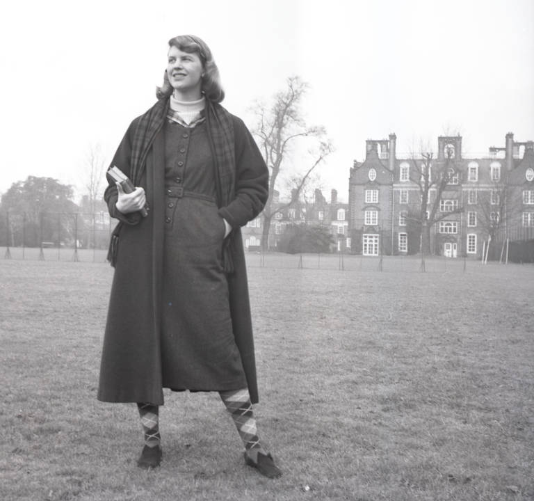  Sylvia Plath en 1950. © Jane Baltzell