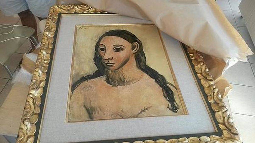 Obra de Picasso retenida a Jaime Botín antes de que pudiera sacarla del país.