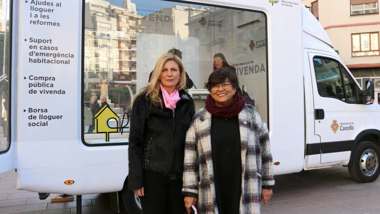 La alcaldesa de Castelló y la concejala de Vivienda