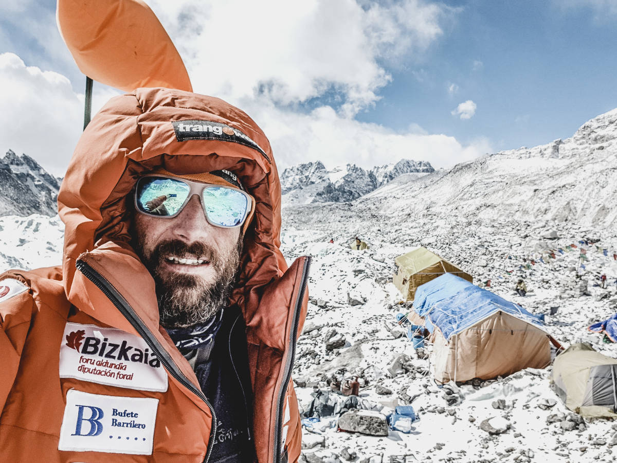 Alex Txikon, en la última expedición al Everest