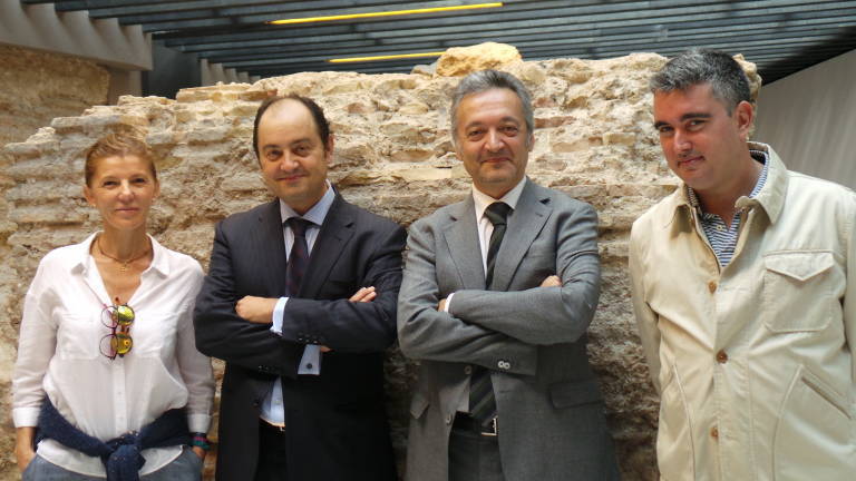  Lorena Ferrandis, José Ramón Chirivella, José Luis Espinosa y José Morgan, miembros de AJV.