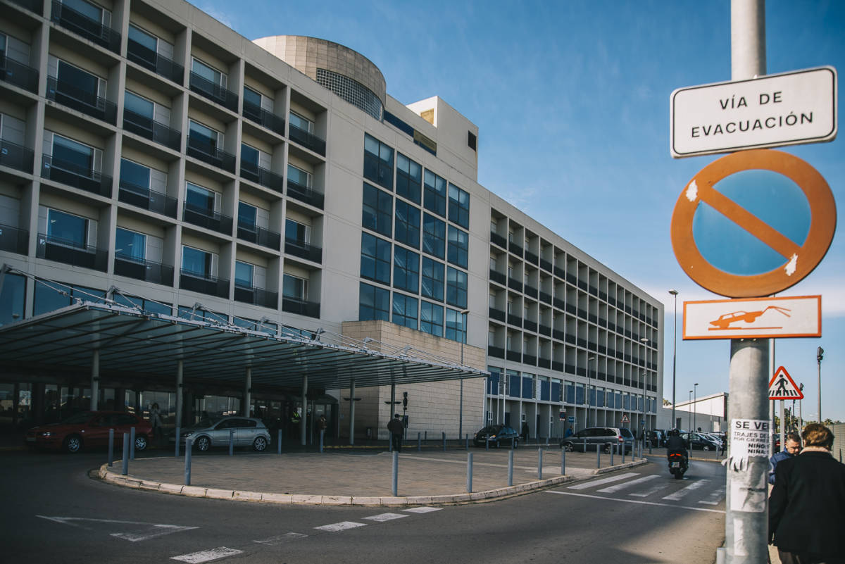 Hospital de La Ribera, en Alzira. Foto: KIKE TABERNER