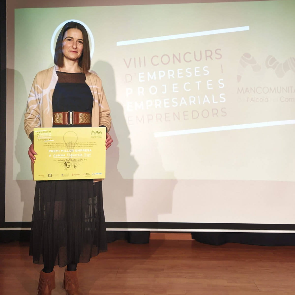 Gemma Figuerola, Ceo de Tangente de 90, Premio a la Mejor Empresa