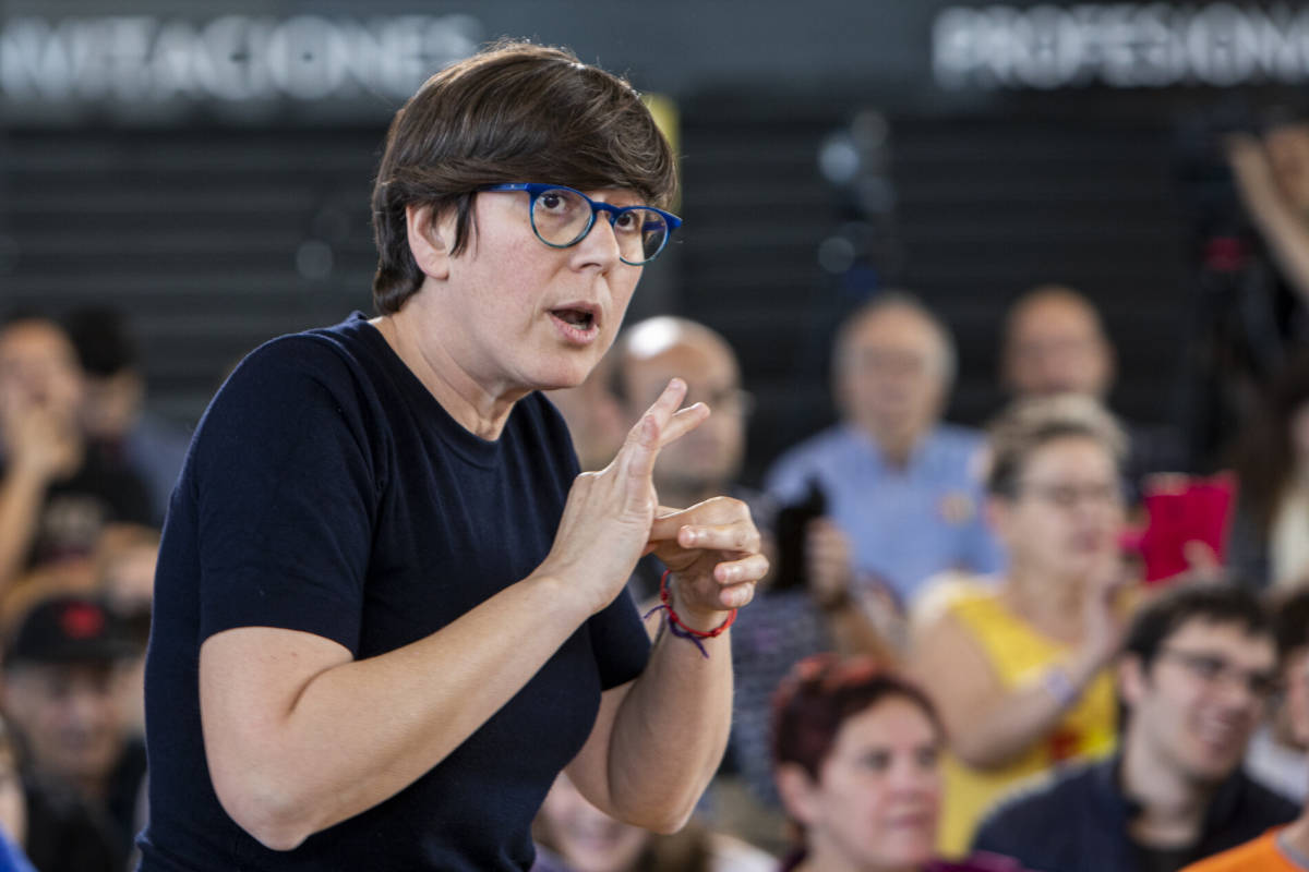 La diputada Pilar Lima, aspirante a liderar Podem. Foto: EVA MÁÑEZ