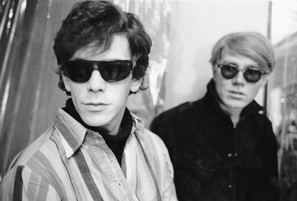 Lou Reed y Andy Warhol