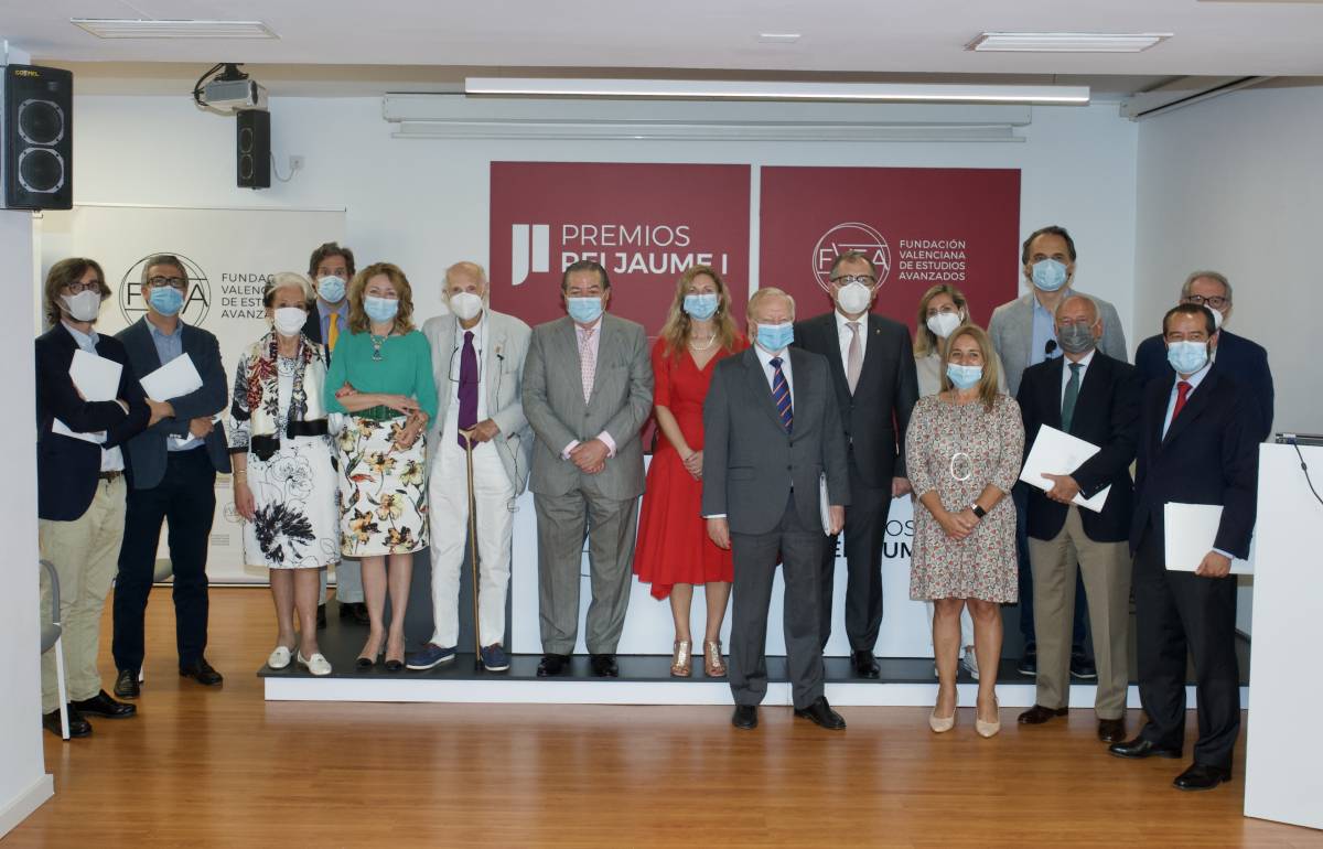 Reunión de la junta del Patronato de la Fundación Valenciana de Estudios Avanzados.