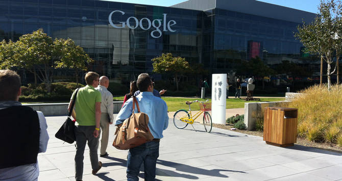 Sede de Google en Silicon Valley. Foto: EFE