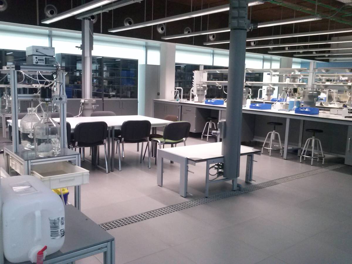 Laboratorio de Ingeniería Química de la Universitat de València. Foto: UV
