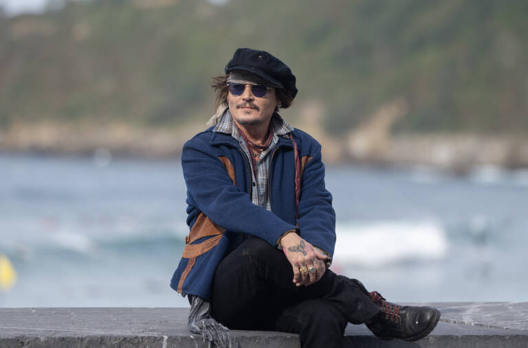 Johnny Depp, en el Festival de Cine de San Sebastián. Foto: ALBERTO ORTEGA/EP