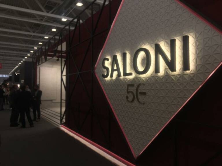 Stand de Saloni, del grupo Victoria PLC, en la pasada edición de Cersaie.
