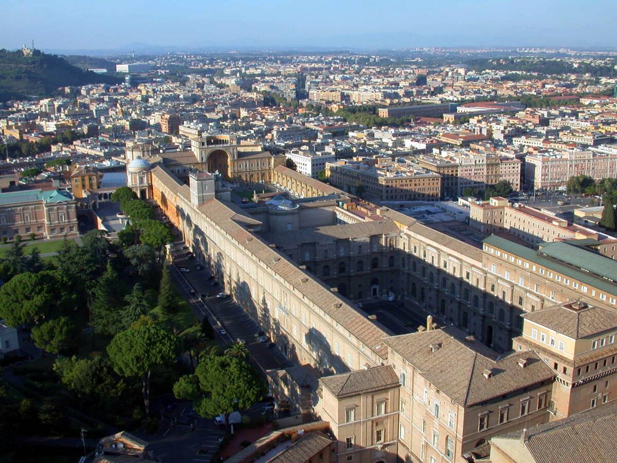 Vista de los Museos Vaticanos (Foto: F.Bucher)