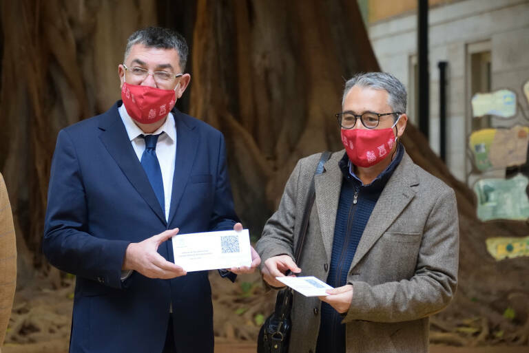 Enric Morera y Vicent Cucarella. Foto: CORTS/INMA CABALLER