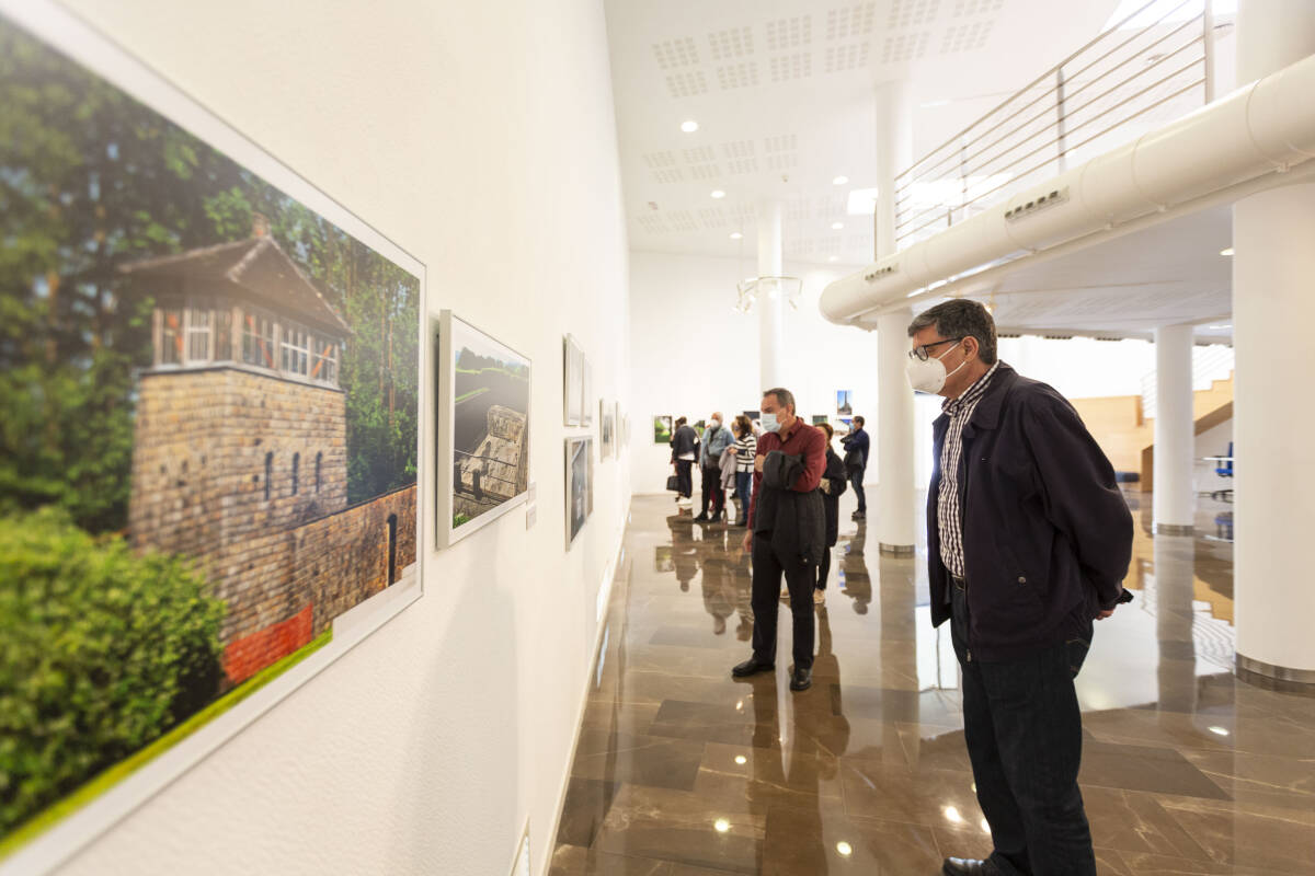 Exposición 'Konzentrationslager' en la Galería Octubre. Foto: DAMIÁN LLORENS