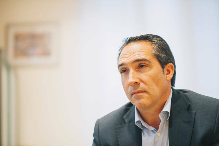 El portavoz de Economía del PP, Rubén Ibáñez. Foto: KIKE TABERNER