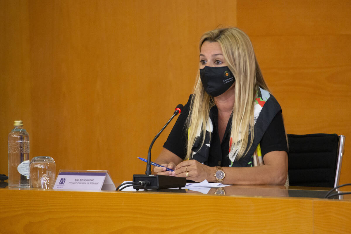Silvia Gómez, primera teniente de alcalde de Vila-real. (Foto: Àlex Pérez)