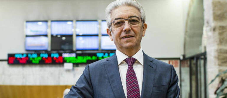 Vicente Olmos, presidente de la Bolsa de Valencia (Foto: Eva Máñez)
