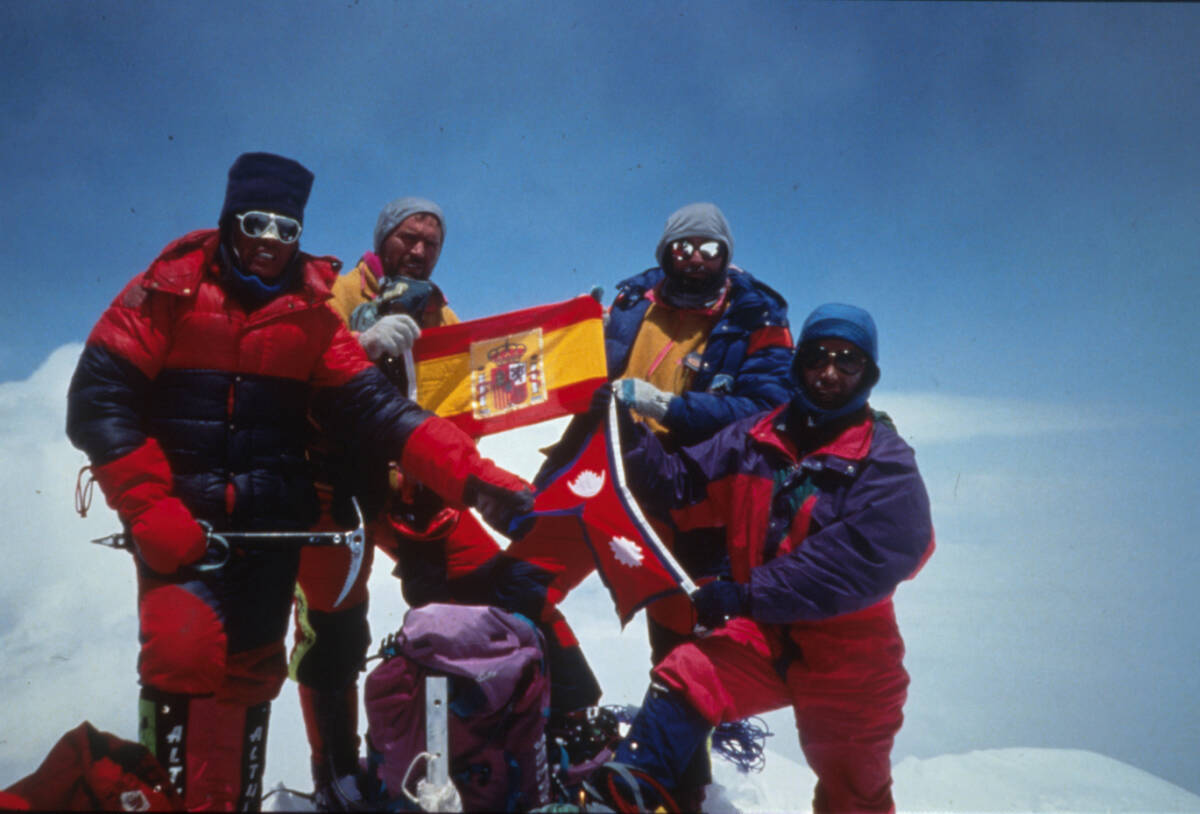 El montañismo es una de las pasiones de Gan Pampols.