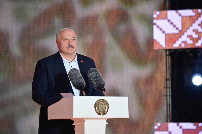 El presidente de Bielorrusia, Alexander Lukashenko. Foto: PRESIDENCIA DE BIELORRUSIA