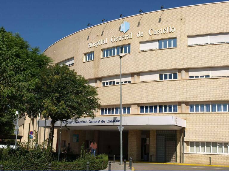 Imagen de una de las entradas del Hospital Universitario General de Castelló.