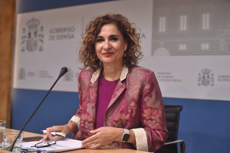 La ministra de Hacienda María Jesús Montero
