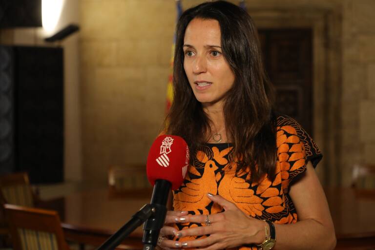 La directora general de Análisis y Políticas Públicas de la Generalitat, Ana Berenguer. Foto: GVA