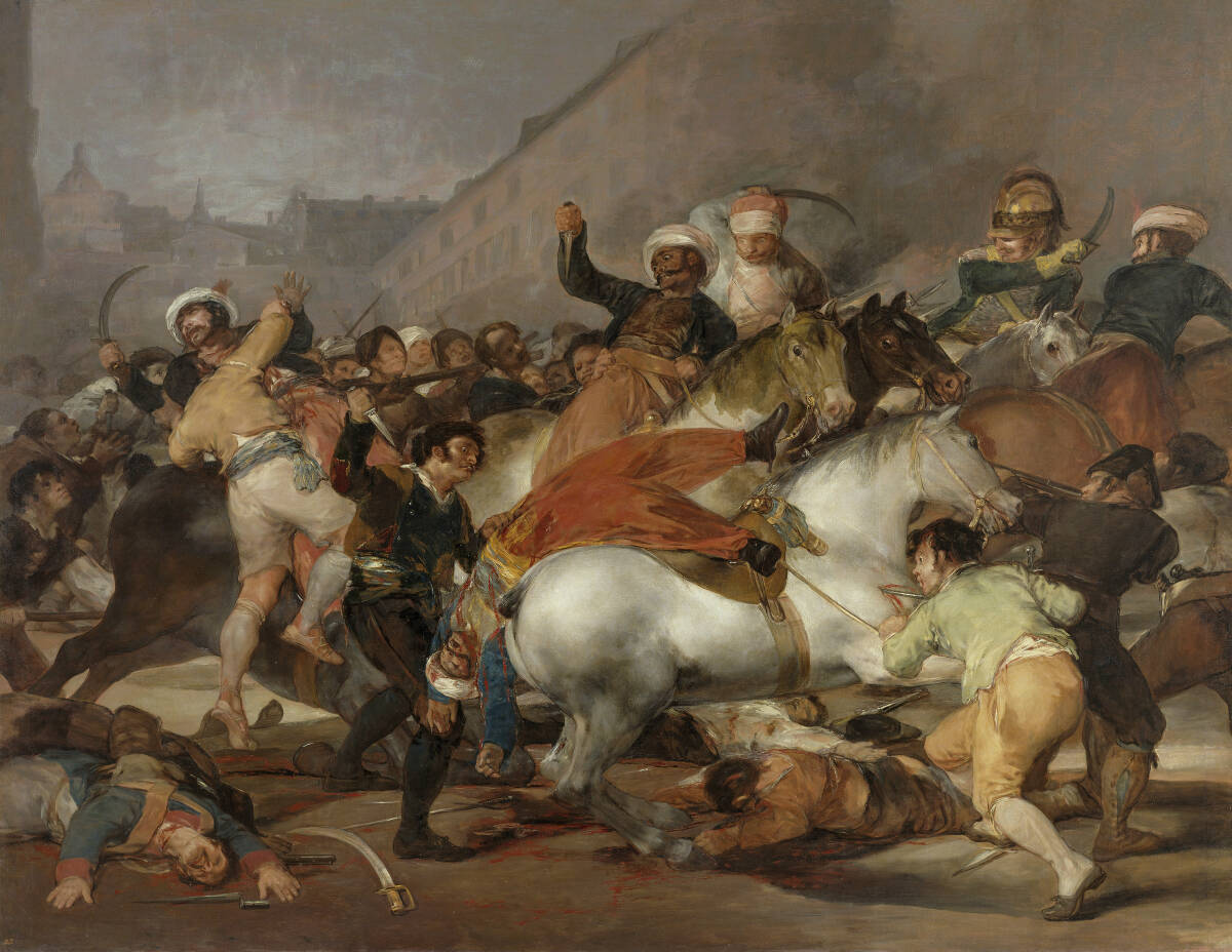 Goya, Carga de los mamelucos