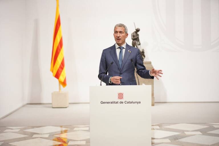 El conseller catalán de Educación, Josep Gonzàlez-Cambray. Foto: GOVERN