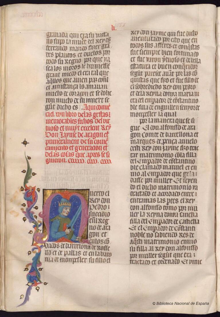 Grant crónica de los conquiridores, traducció medieval a l'aragonés del Llibre dels fets de Jaume I