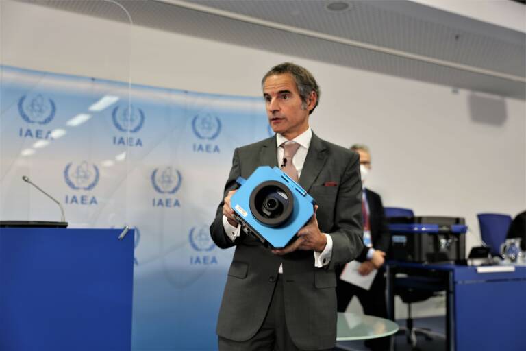 Rafael Grossi. Foto: FIORDA LLUKMANI/IAEA/DPA