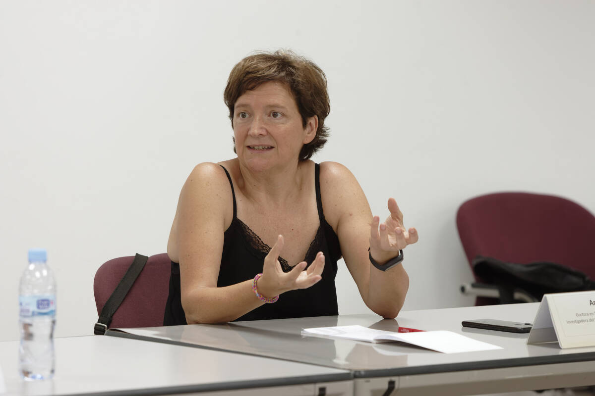 Amparo López, doctora en Sociología y Antropología Social, investigadora del IBV especializada en User Experience e Innovación social. (Foto: Antonio Pradas)