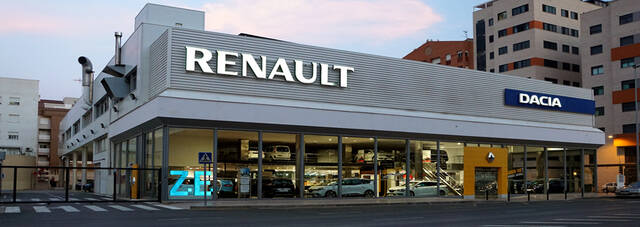 El concesionario Renault en Castelló