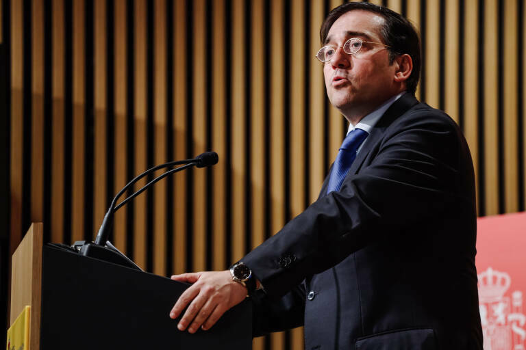 El ministro de Asuntos Exteriores, José Manuel Albarés. Foto: Carlos Luján/ EP