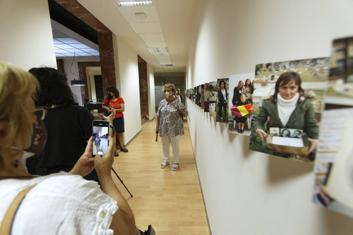 La exposición en Imaginària, en Castelló. Foto: ANTONIO PRADAS