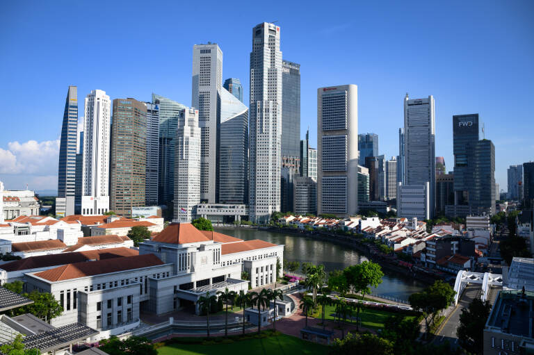 Singapur. Foto: BERND VON JUTRCZENKA / DPA