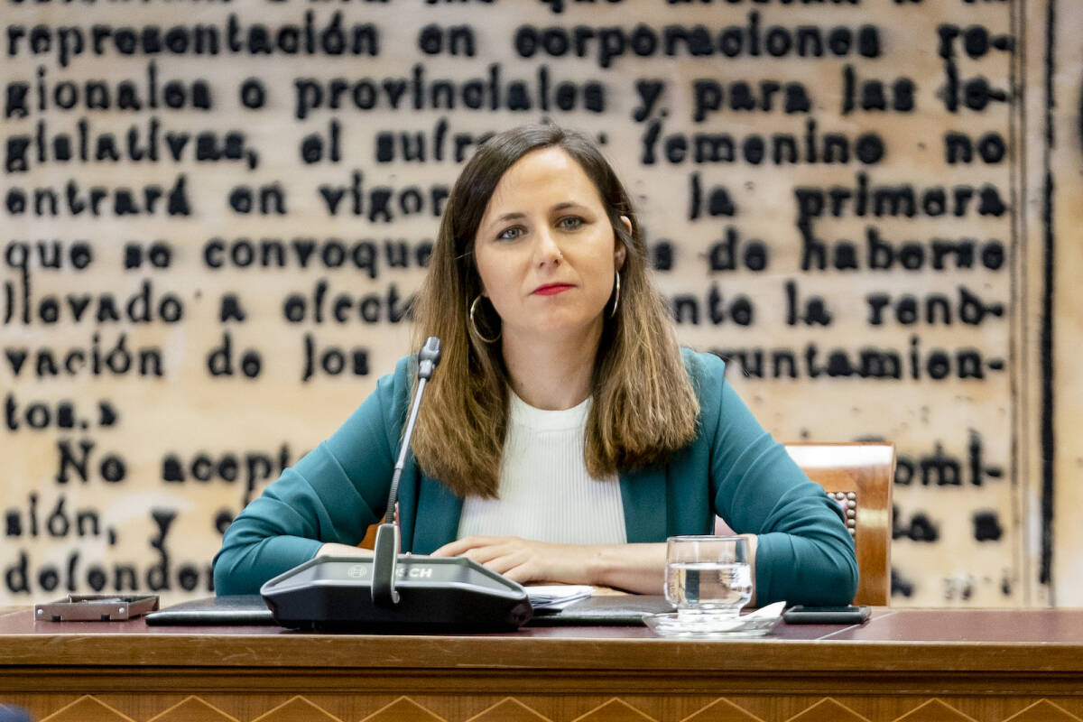 La ministra Ione Belarra. Foto: A. PÉREZ MECA