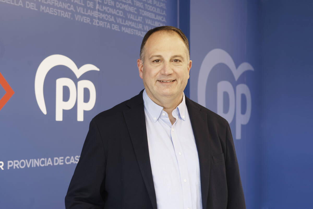Salvador Aguilella, secretario general del PP en Castellón. Foto: PPCS
