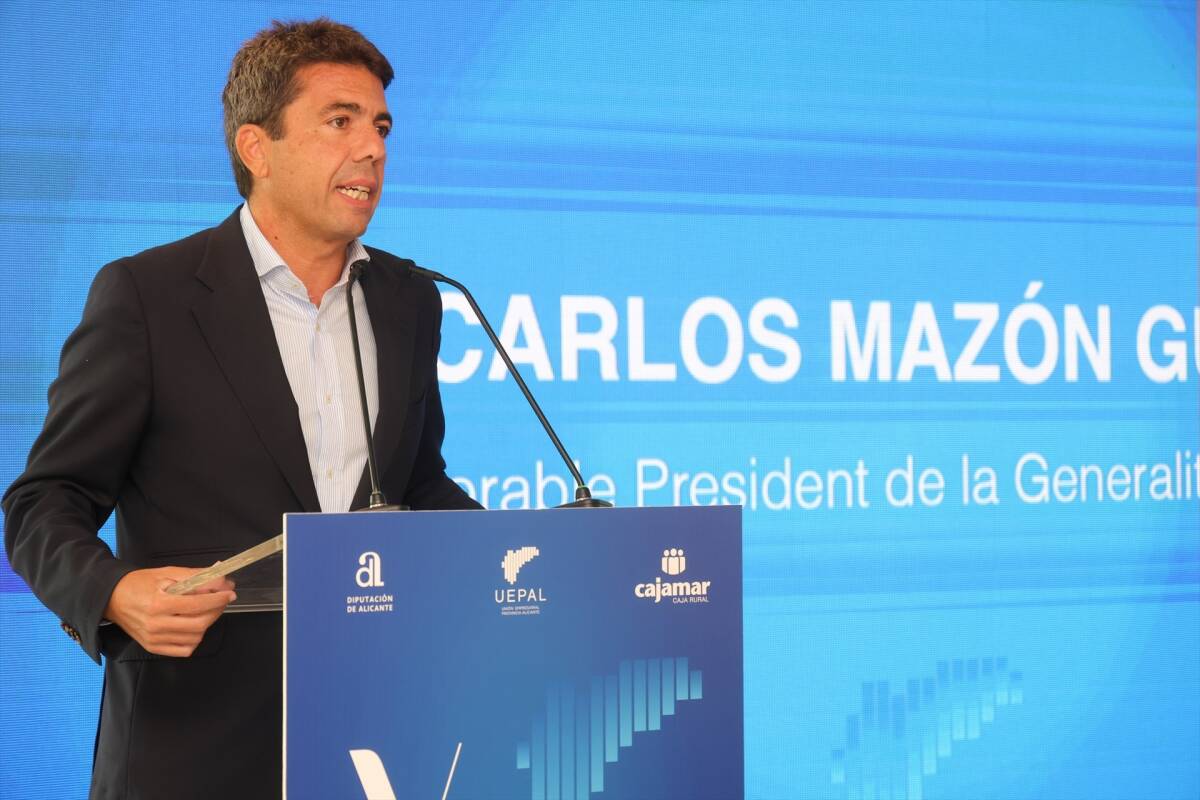 El presidente de la Generalitat, Carlos Mazón. Foto: GVA