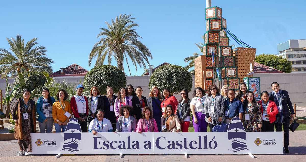 Foto: Ayuntamiento de CastellónParticipantes de la misión técnica de la UIM junto a Amparo Marco