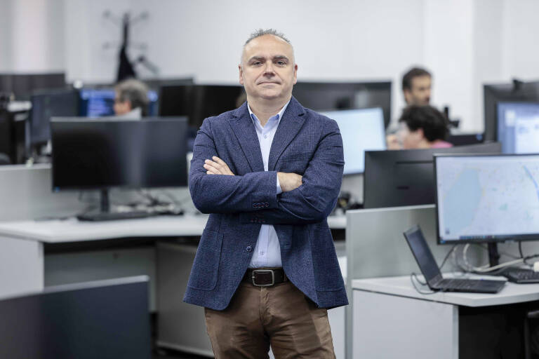 El experto en IA y director de proyectos de Lãberit, Ismael Estudillo. Foto: EFE/ANA ESCOBAR