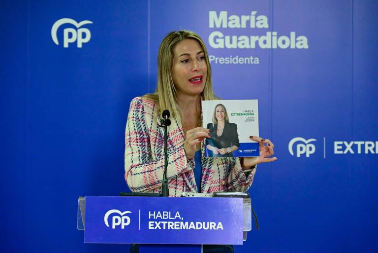 María Guardiola. Foto: PP EXTREMADURA