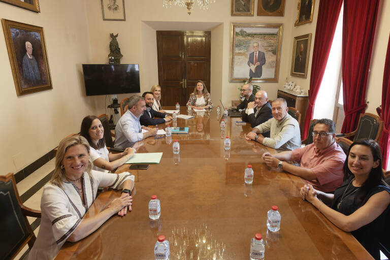 La Junta de Gobierno del 7 de julio aprobó el reparto de los asesores. Foto: ANTONIO PRADAS