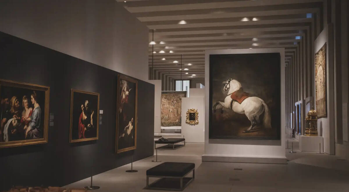 Sala dedicada a pintura del siglo XVII