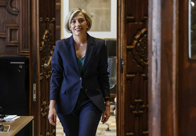 La nueva consellera de Justicia, Elisa Núñez. Foto: R.SOLSONA/EP