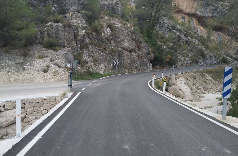 Imagen de archivo de una carretera valenciana. Foto: DIPUTACIÓN DE VALENCIA