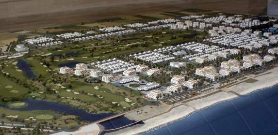 Simulación infográfica del proyecto del PAI Golf Sant Gregori en Burriana