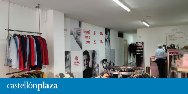 Ropa reciclada y de calidad a precios asequibles, en los Espai amb Cor de  Cáritas Diocesana - Castellonplaza