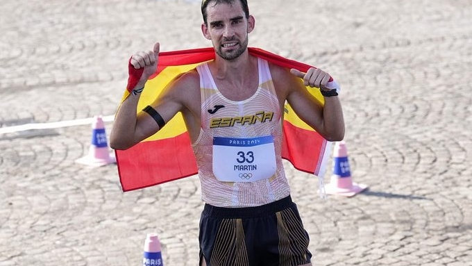 #Athletics | Álvaro Martín gives Spain its second medal in Paris 2024 with bronze in the 20 kms